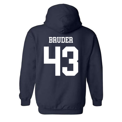 Penn State - NCAA Men's Lacrosse : Paul Bruder - Classic Shersey Hooded Sweatshirt-1
