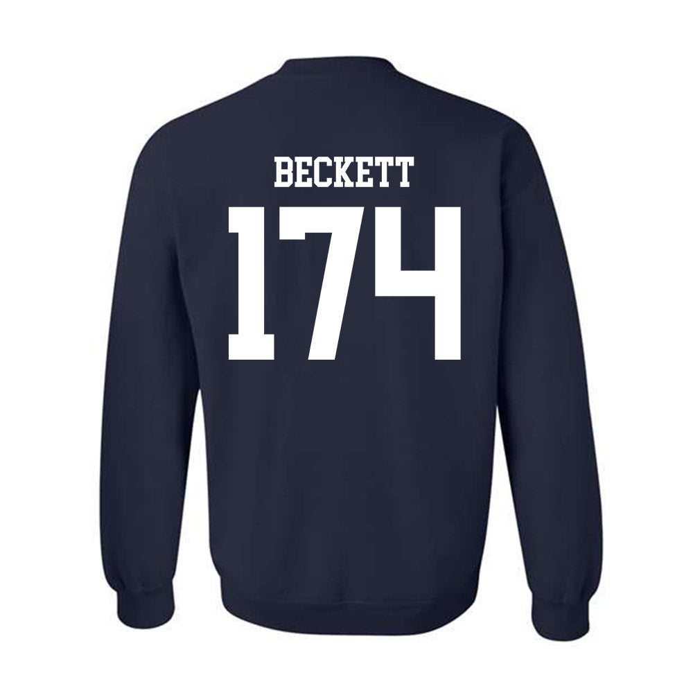 Penn State - NCAA Wrestling : Sam Beckett - Classic Shersey Crewneck Sweatshirt-1