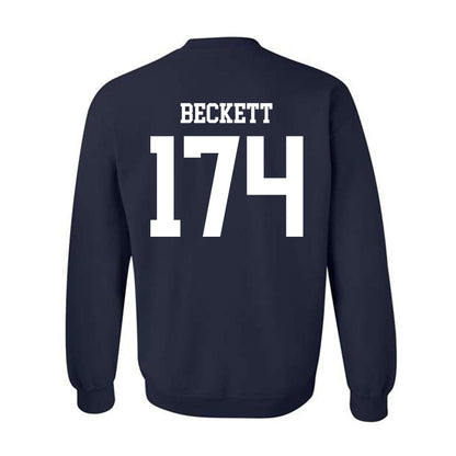 Penn State - NCAA Wrestling : Sam Beckett - Classic Shersey Crewneck Sweatshirt-1