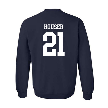 Penn State - NCAA Men's Basketball : Justin Houser - Classic Shersey Crewneck Sweatshirt-1