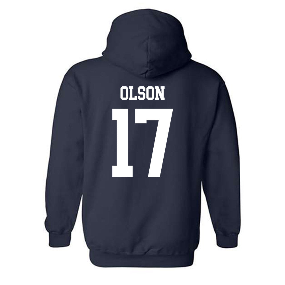 Penn State - NCAA Baseball : Logan Olson - Classic Shersey Hooded Sweatshirt-1