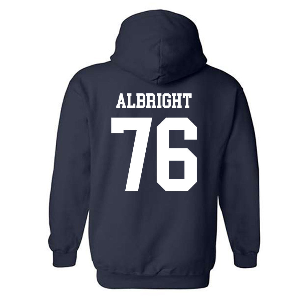 Penn State - NCAA Football : Hunter Albright - Classic Shersey Hooded Sweatshirt-1