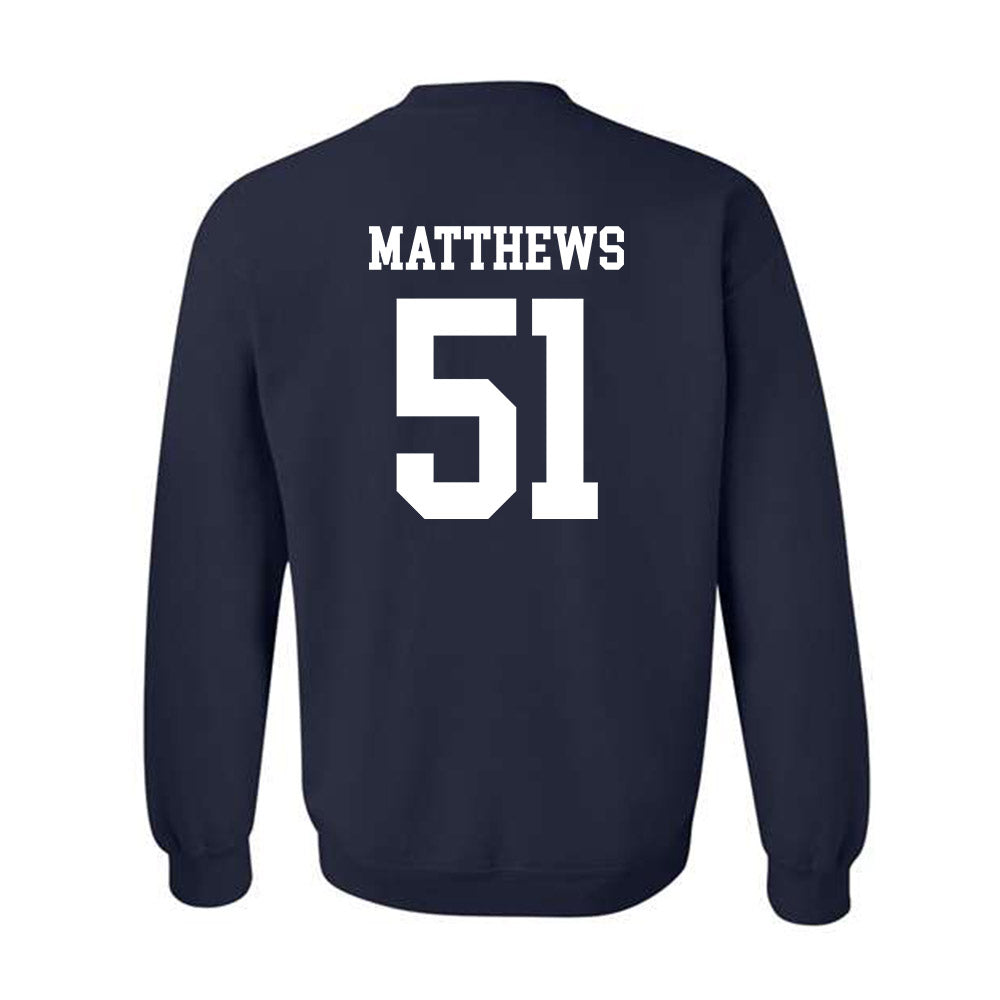 Penn State - NCAA Men's Lacrosse : Liam Matthews - Classic Shersey Crewneck Sweatshirt-1