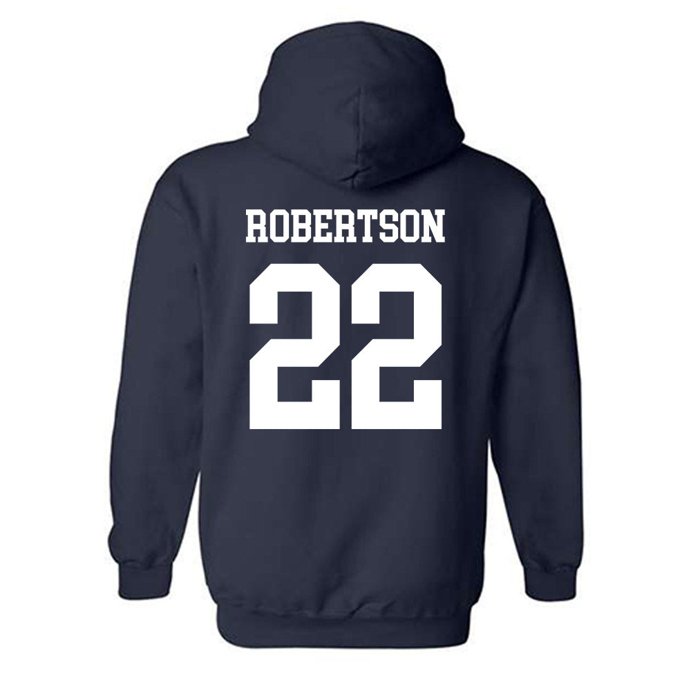 Penn State - NCAA Men's Lacrosse : Chase Robertson - Classic Shersey Hooded Sweatshirt-1
