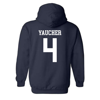 Penn State - NCAA Baseball : Preston Yaucher - Classic Shersey Hooded Sweatshirt-1