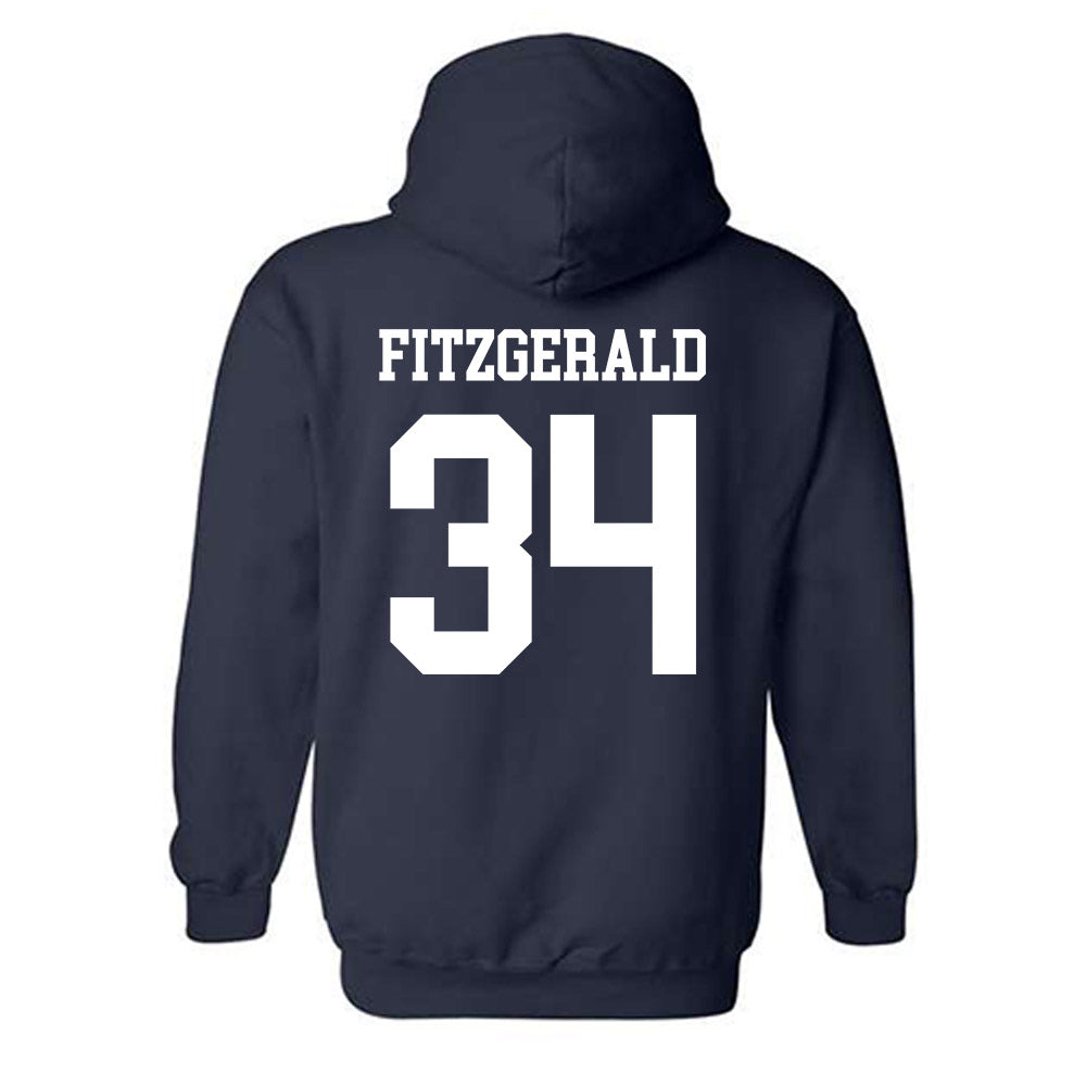 Penn State - NCAA Baseball : Colin Fitzgerald - Classic Shersey Hooded Sweatshirt-1