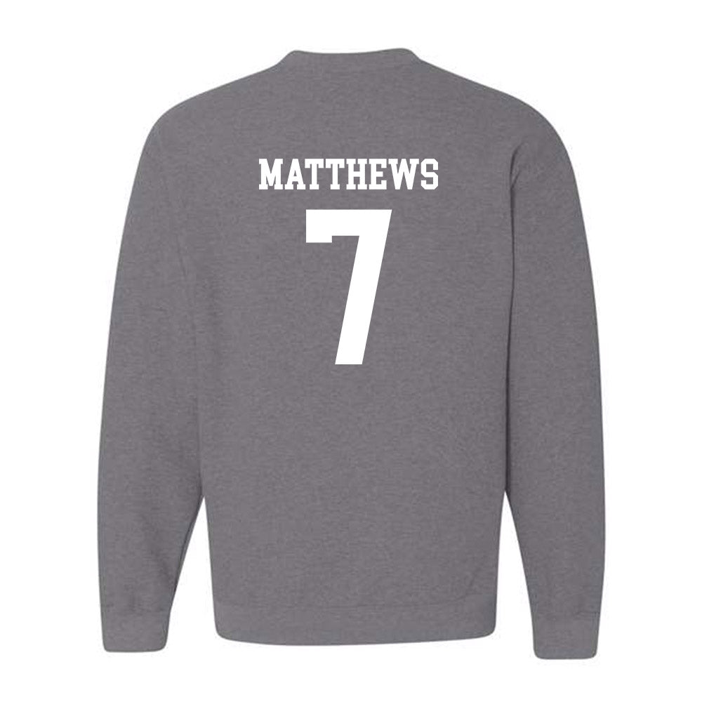 Penn State - NCAA Men's Lacrosse : Ayden Matthews - Classic Shersey Crewneck Sweatshirt-1