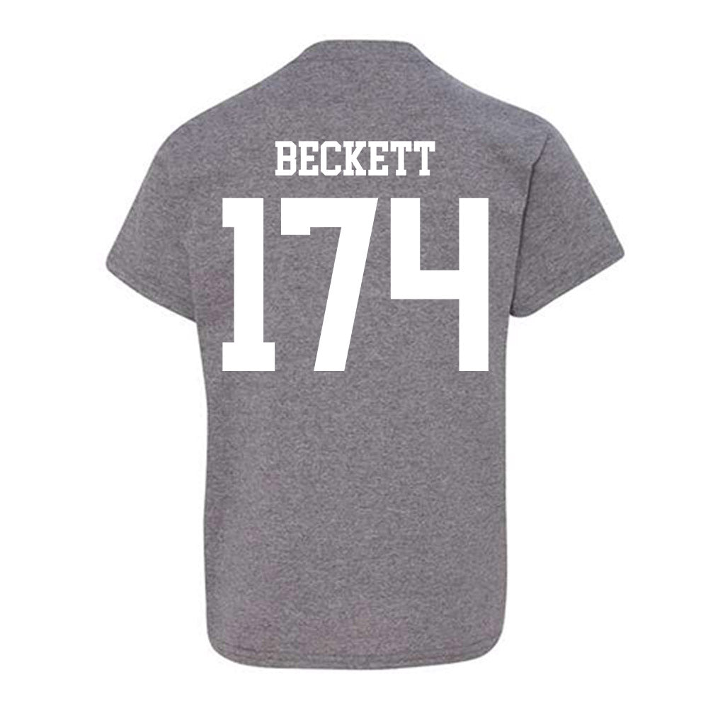 Penn State - NCAA Wrestling : Sam Beckett - Classic Shersey Youth T-Shirt-1