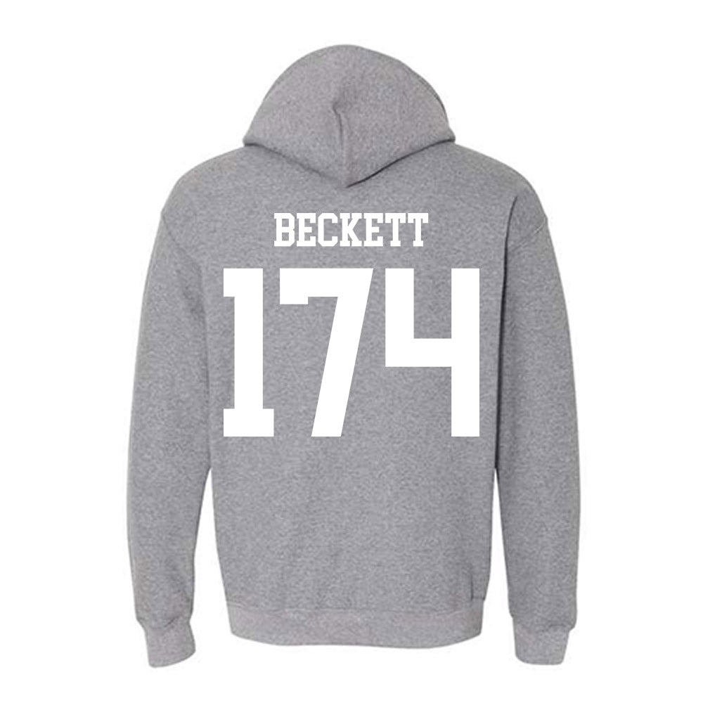 Penn State - NCAA Wrestling : Sam Beckett - Classic Shersey Hooded Sweatshirt-1