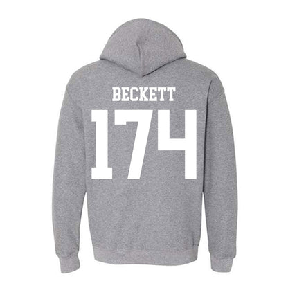 Penn State - NCAA Wrestling : Sam Beckett - Classic Shersey Hooded Sweatshirt-1
