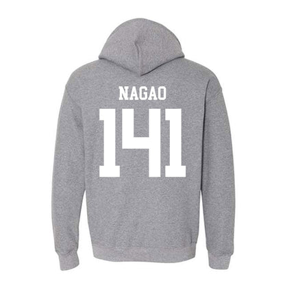 Penn State - NCAA Wrestling : Aaron Nagao - Classic Shersey Hooded Sweatshirt-1