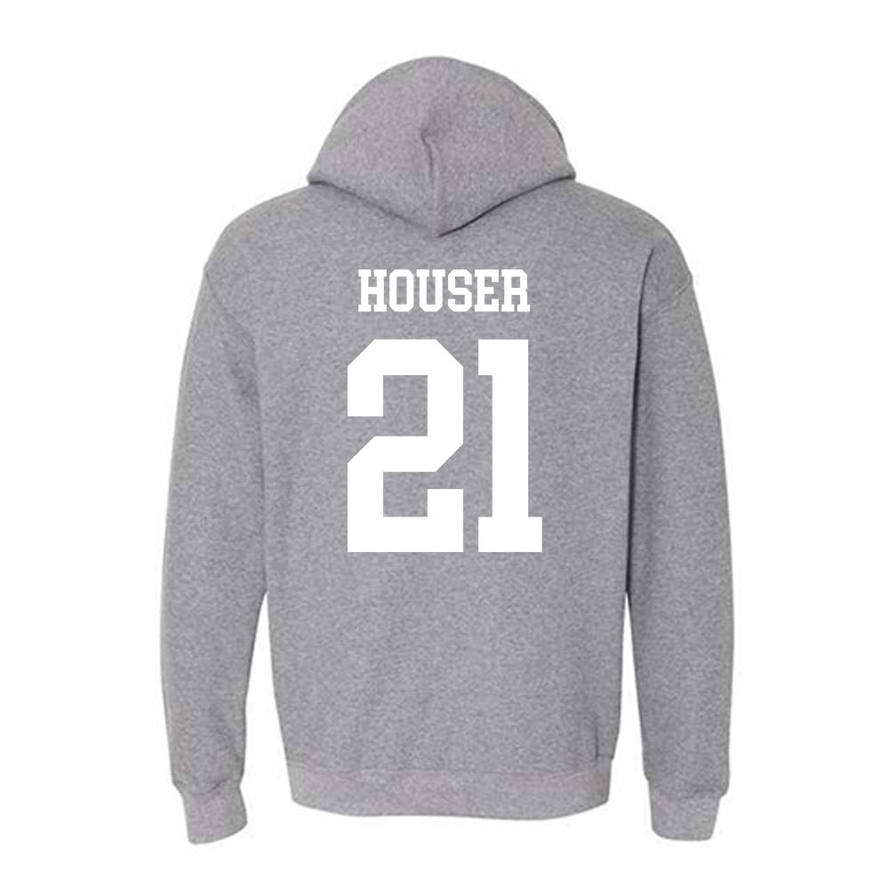 Penn State - NCAA Men's Basketball : Justin Houser - Classic Shersey Hooded Sweatshirt-1