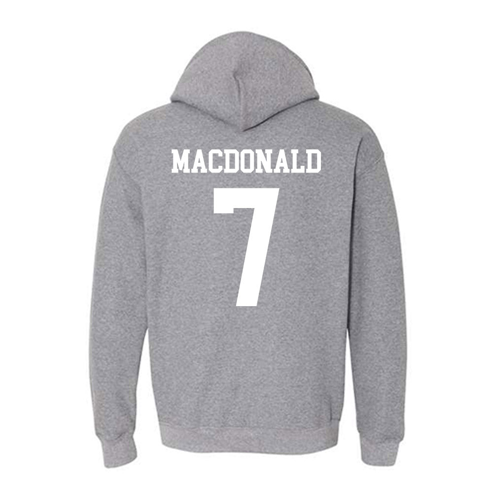 Penn State - NCAA Women's Ice Hockey : Taya MacDonald - Classic Shersey Hooded Sweatshirt-1