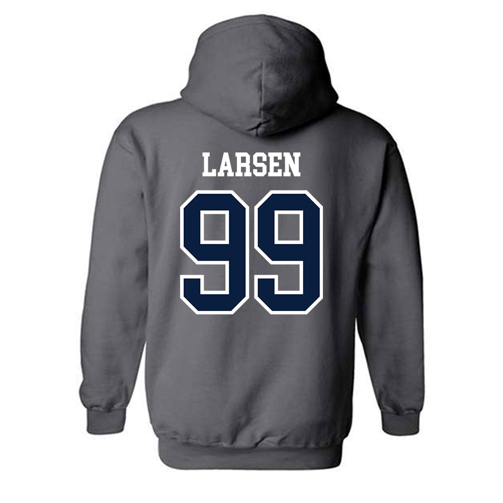 Penn State - NCAA Men's Lacrosse : Peyton Larsen - Classic Shersey Hooded Sweatshirt-1