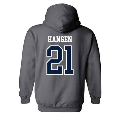 Penn State - NCAA Football : Carson Hansen - Classic Shersey Hooded Sweatshirt-1