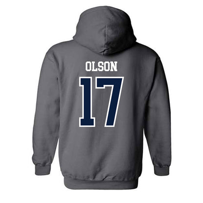 Penn State - NCAA Baseball : Logan Olson - Classic Shersey Hooded Sweatshirt-1