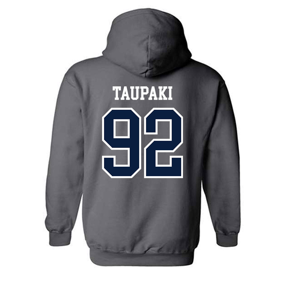 Penn State - NCAA Football : Siale Taupaki - Classic Shersey Hooded Sweatshirt-1