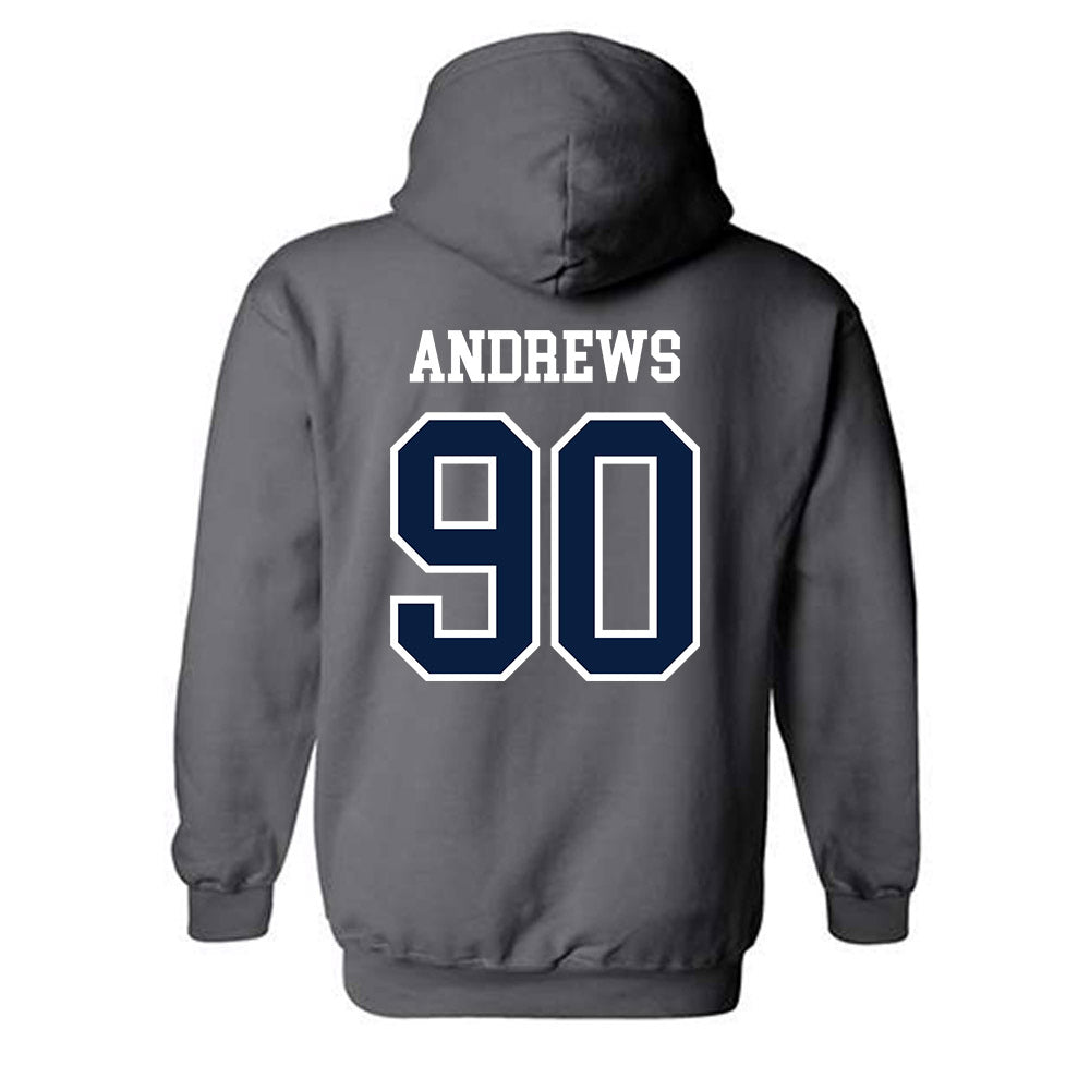 Penn State - NCAA Football : Liam Andrews - Classic Shersey Hooded Sweatshirt-1