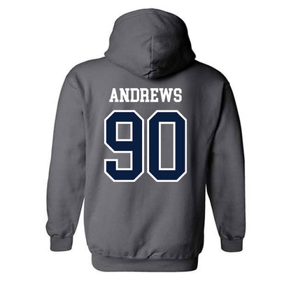 Penn State - NCAA Football : Liam Andrews - Classic Shersey Hooded Sweatshirt-1