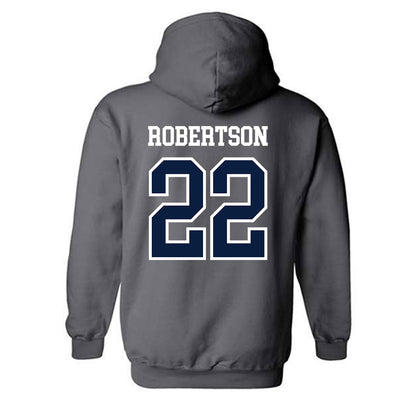 Penn State - NCAA Men's Lacrosse : Chase Robertson - Classic Shersey Hooded Sweatshirt-1