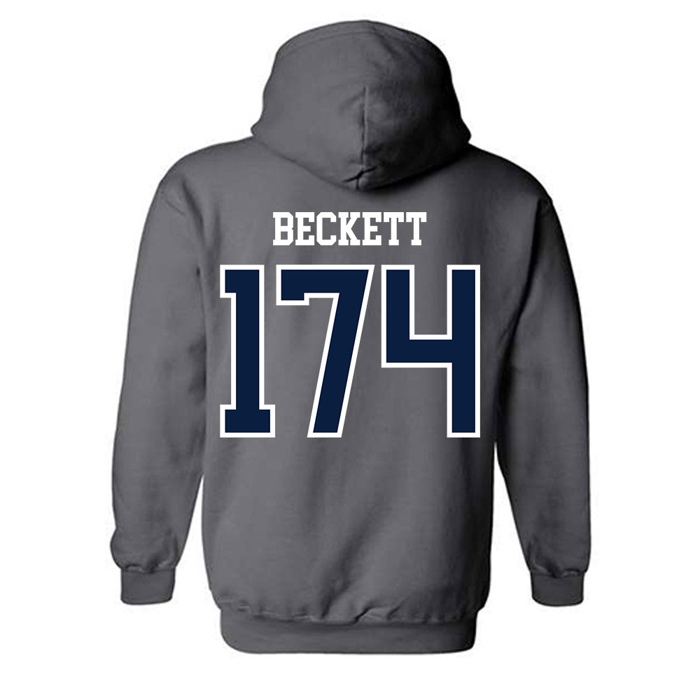 Penn State - NCAA Wrestling : Sam Beckett - Classic Shersey Hooded Sweatshirt-1