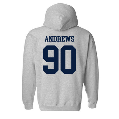Penn State - NCAA Football : Liam Andrews - Classic Shersey Hooded Sweatshirt-1