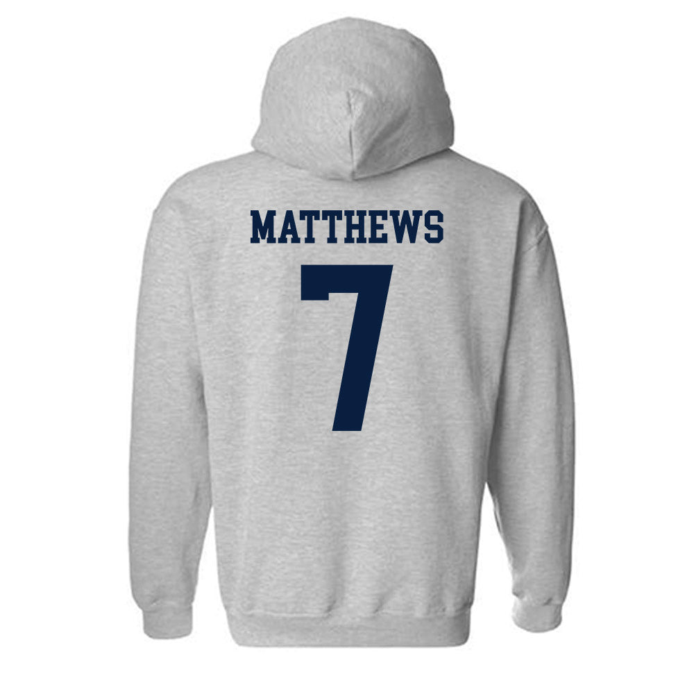 Penn State - NCAA Men's Lacrosse : Ayden Matthews - Classic Shersey Hooded Sweatshirt-1