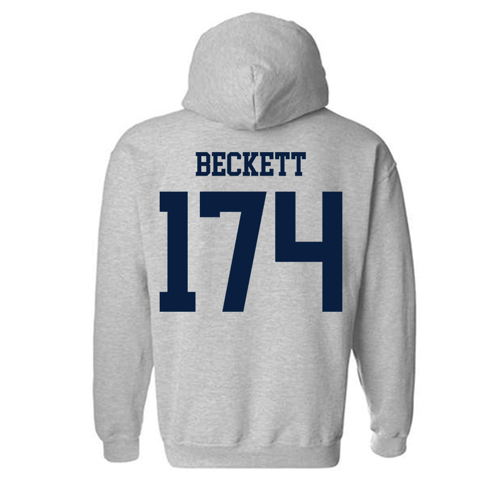 Penn State - NCAA Wrestling : Sam Beckett - Classic Shersey Hooded Sweatshirt-1