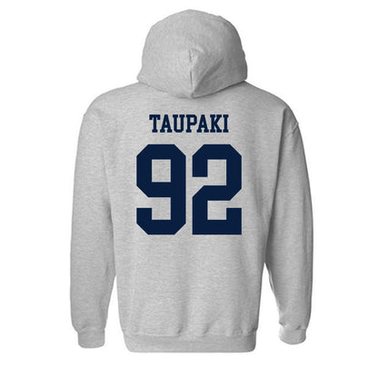 Penn State - NCAA Football : Siale Taupaki - Classic Shersey Hooded Sweatshirt-1