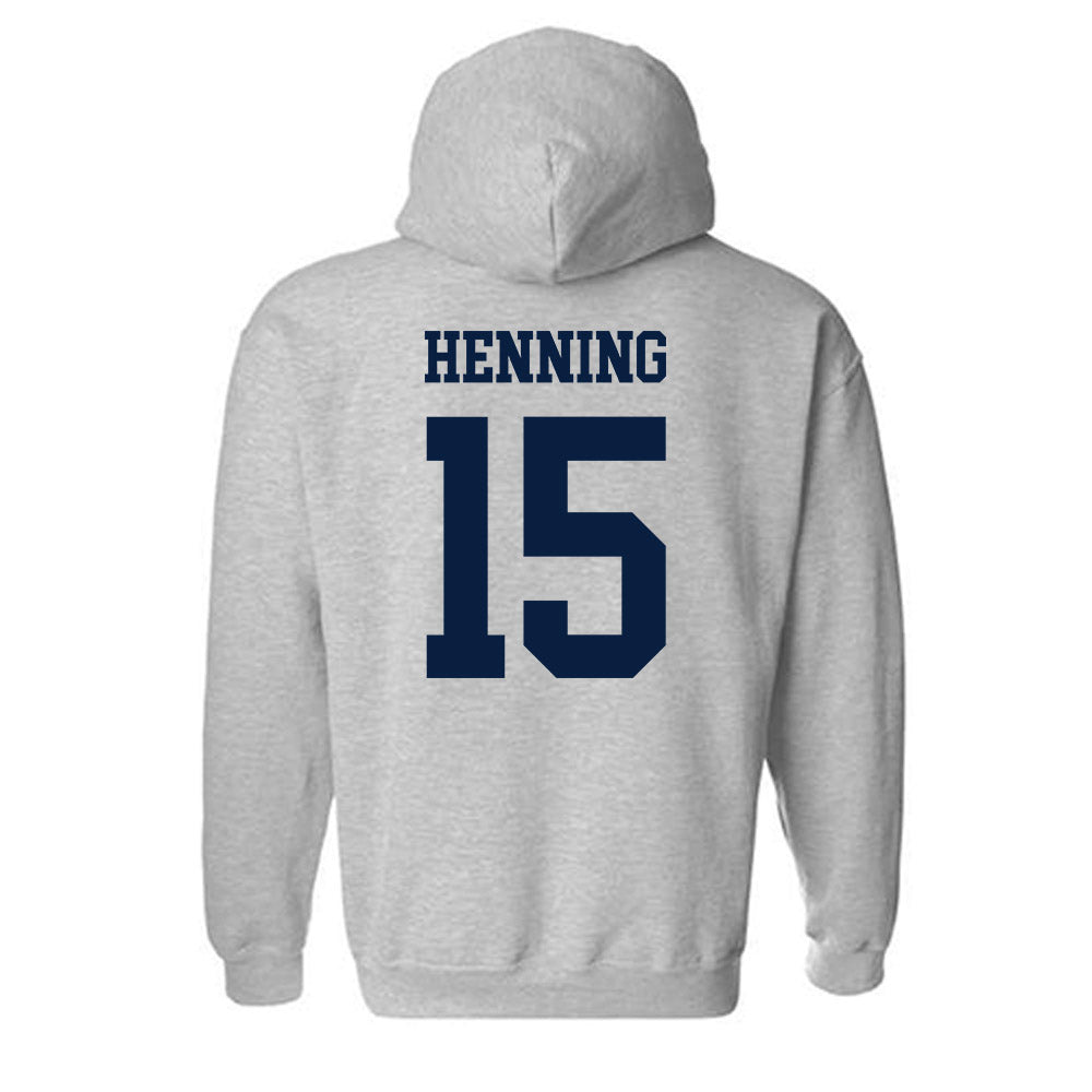 Penn State - NCAA Men's Lacrosse : Kris Henning - Classic Shersey Hooded Sweatshirt-1