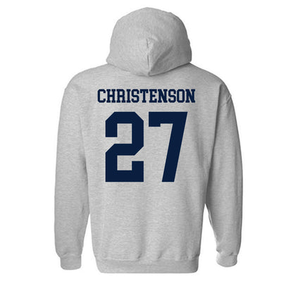 Penn State - NCAA Men's Ice Hockey : Cade Christenson - Classic Shersey Hooded Sweatshirt-1