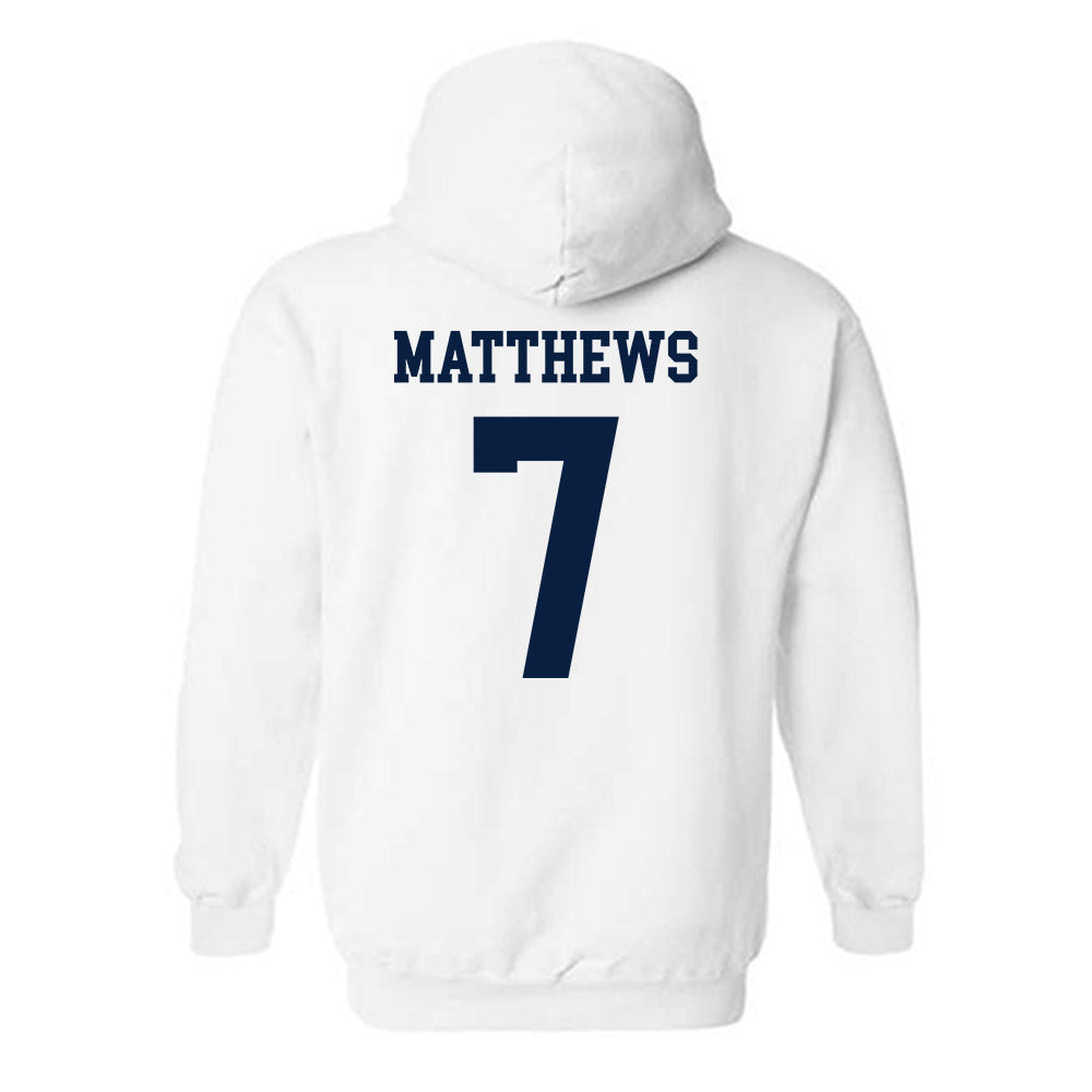 Penn State - NCAA Men's Lacrosse : Ayden Matthews - Classic Shersey Hooded Sweatshirt-1