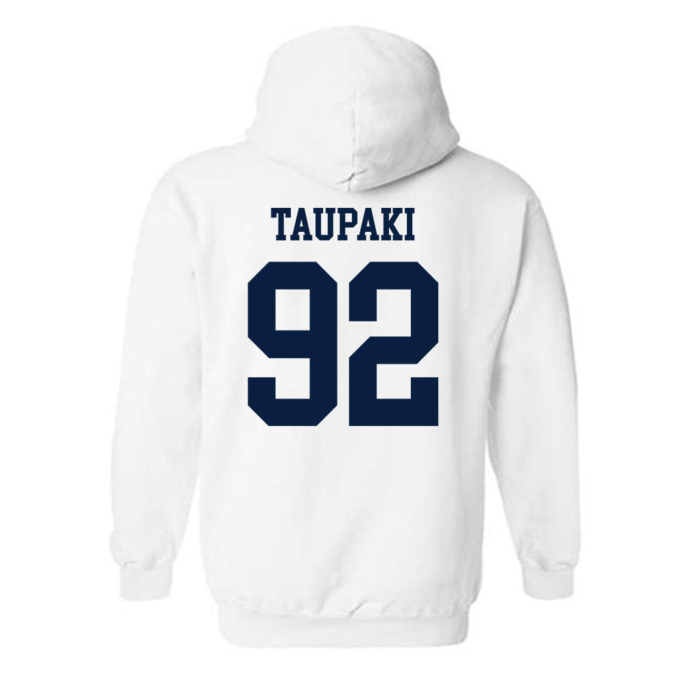 Penn State - NCAA Football : Siale Taupaki - Classic Shersey Hooded Sweatshirt-1