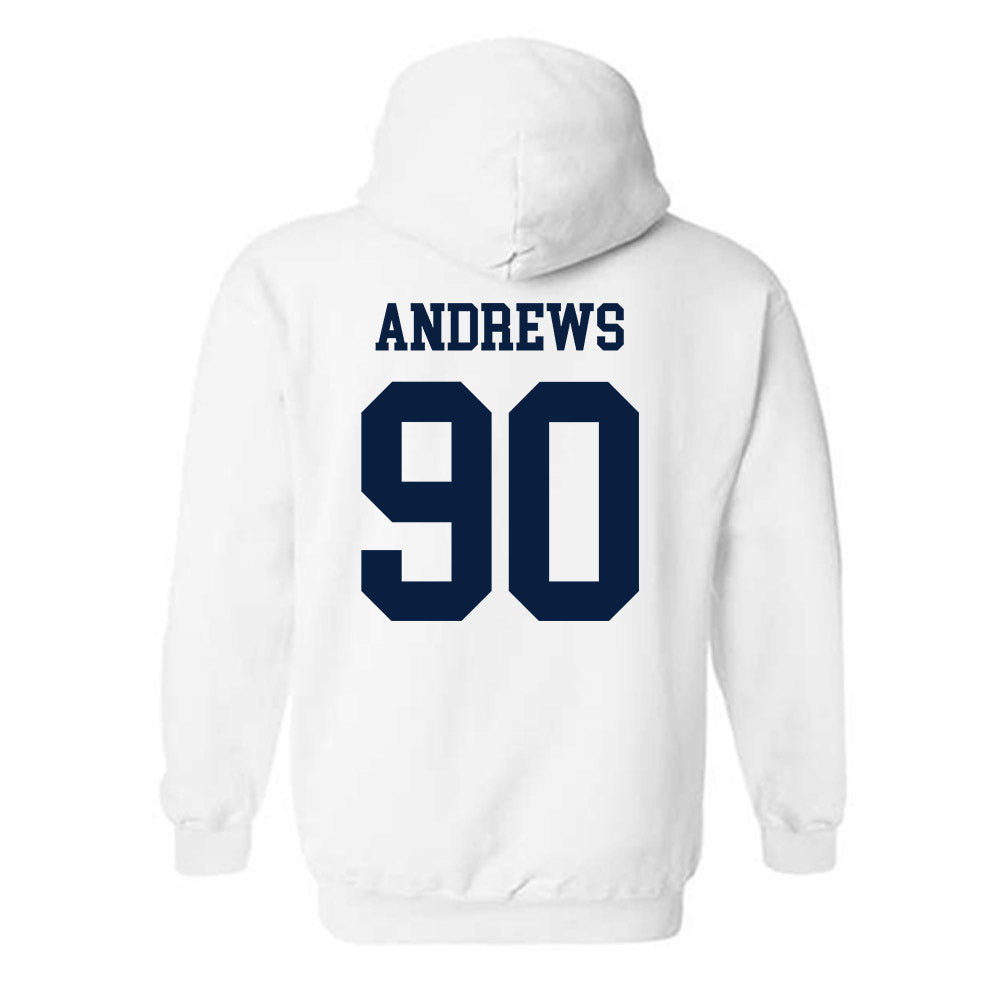 Penn State - NCAA Football : Liam Andrews - Classic Shersey Hooded Sweatshirt-1