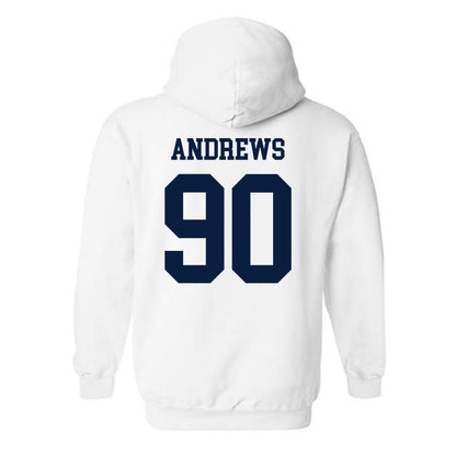 Penn State - NCAA Football : Liam Andrews - Classic Shersey Hooded Sweatshirt-1