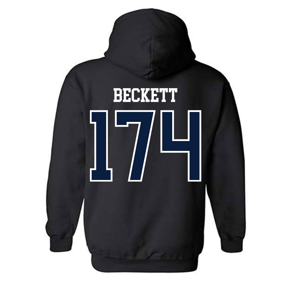 Penn State - NCAA Wrestling : Sam Beckett - Classic Shersey Hooded Sweatshirt-1