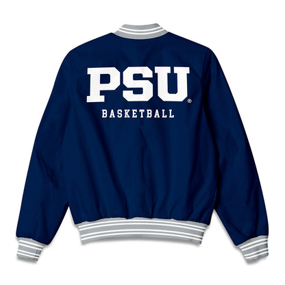 Penn State - NCAA Women's Basketball : Amiya Evans - Bomber Jacket-1