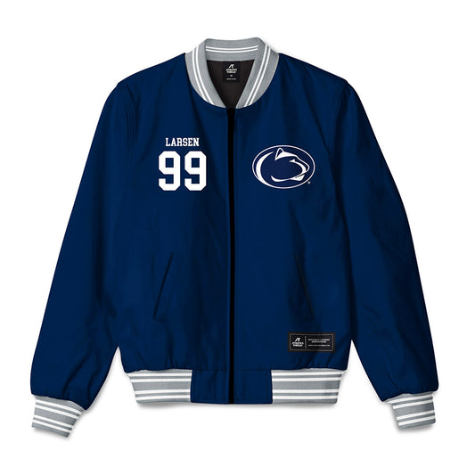 Penn State - NCAA Men's Lacrosse : Peyton Larsen - Bomber Jacket-0