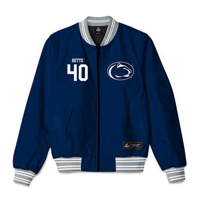 Penn State - NCAA Women's Lacrosse : Emily Bette - Bomber Jacket-0