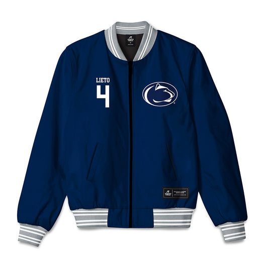 Penn State - NCAA Softball : Natalie Lieto - Bomber Jacket-0