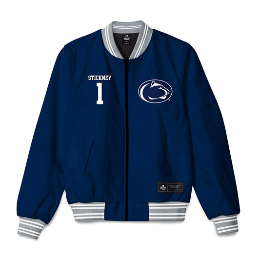 Penn State - NCAA Women's Ice Hockey : Morgan Stickney - Bomber Jacket-0
