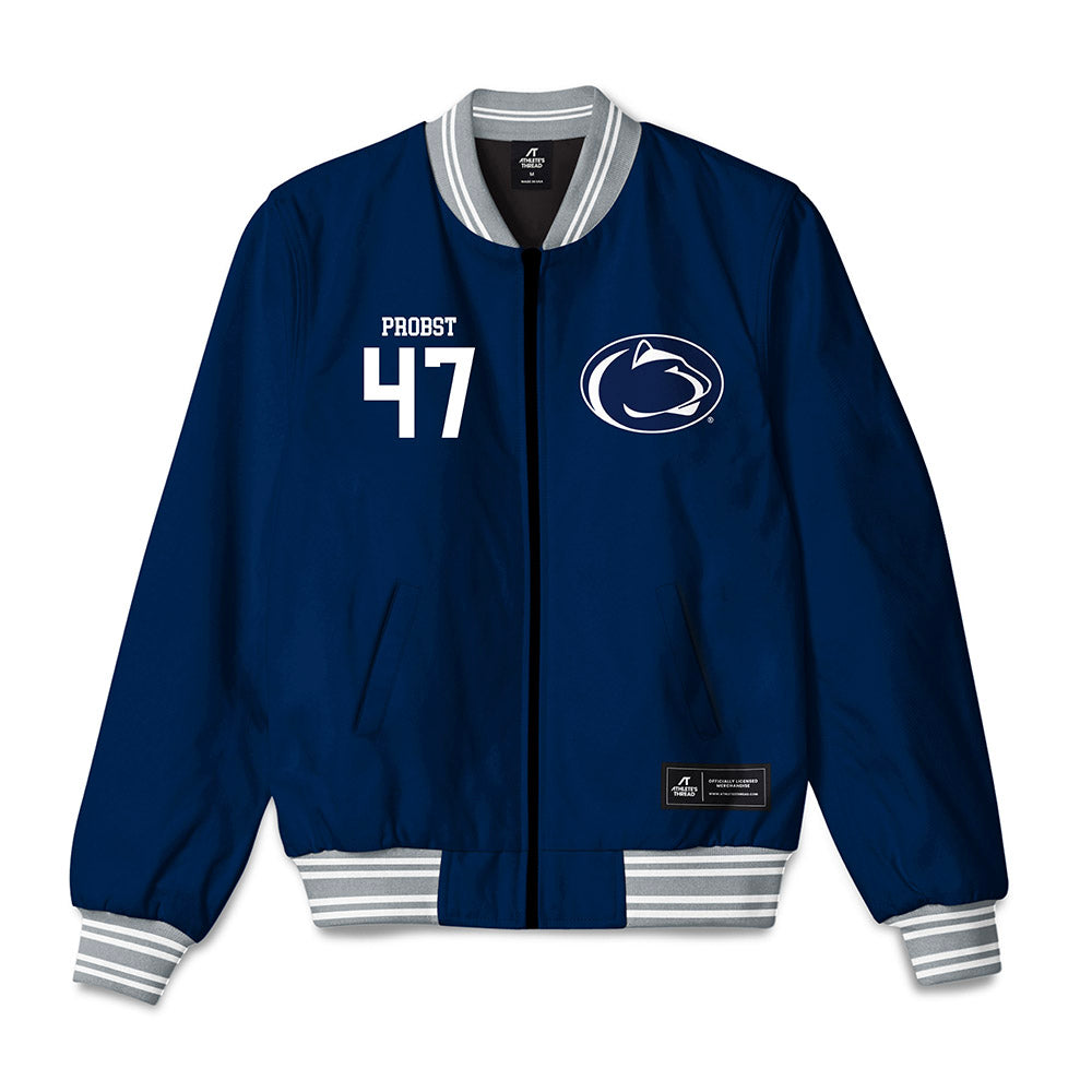 Penn State - NCAA Football : Aidan Probst - Bomber Jacket-0