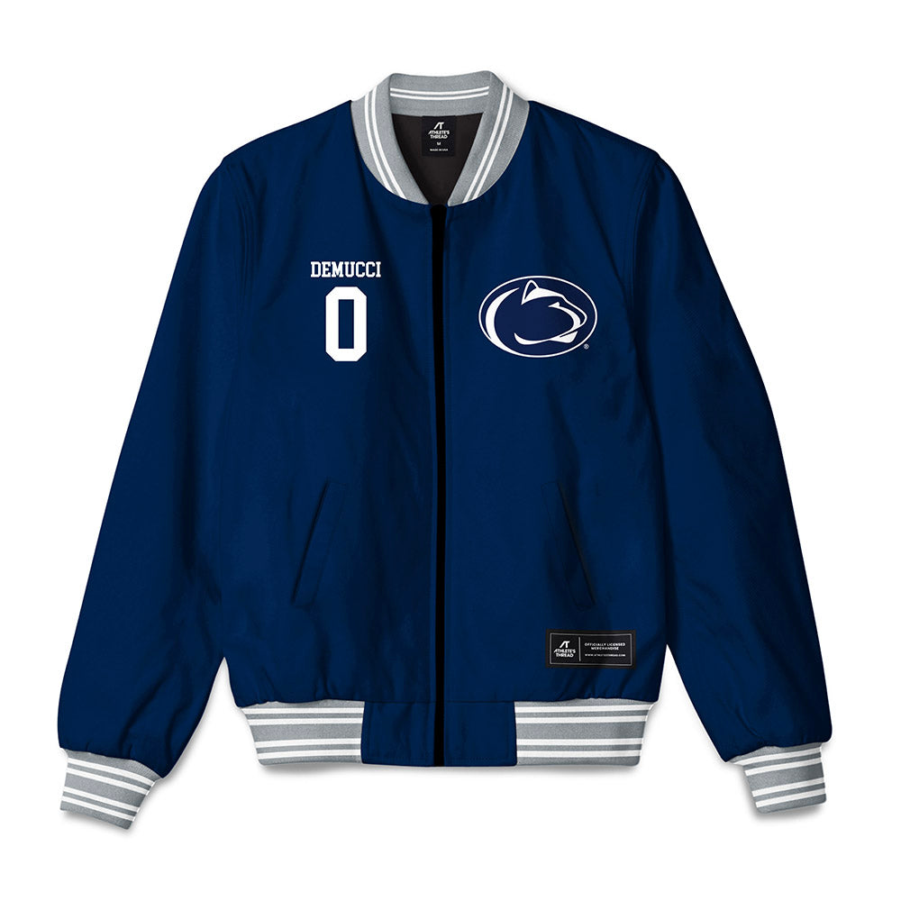 Penn State - NCAA Baseball : Joey DeMucci - Bomber Jacket-0