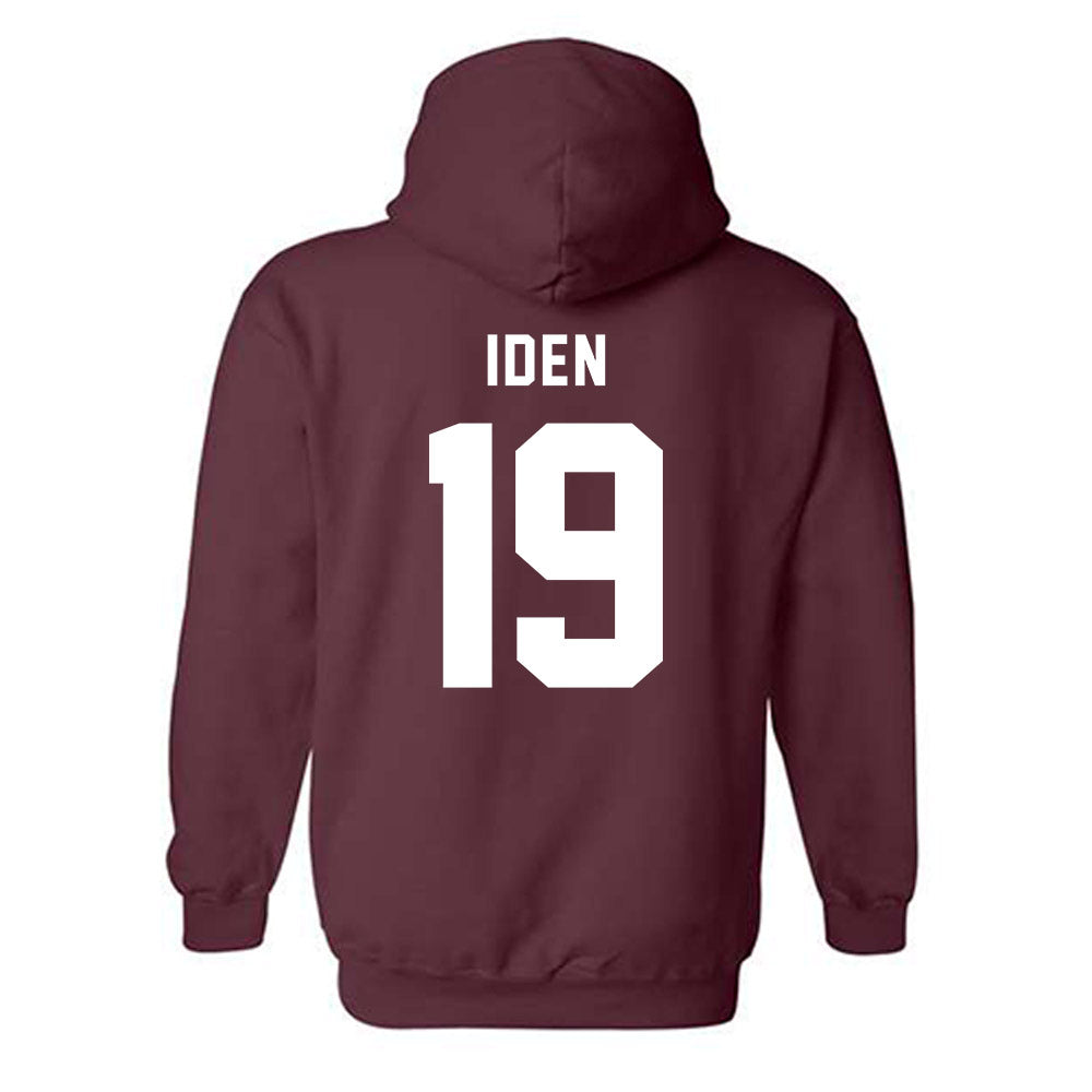EKU - NCAA Baseball : Nathaniel Iden - Classic Shersey Hooded Sweatshirt-1