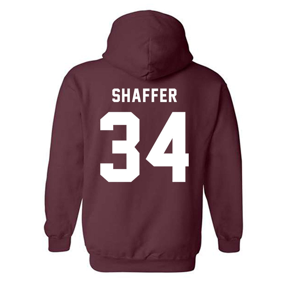 EKU - NCAA Baseball : Silas Shaffer - Classic Shersey Hooded Sweatshirt-1
