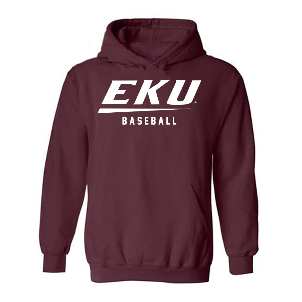 EKU - NCAA Baseball : Kobe Benson - Classic Shersey Hooded Sweatshirt-0