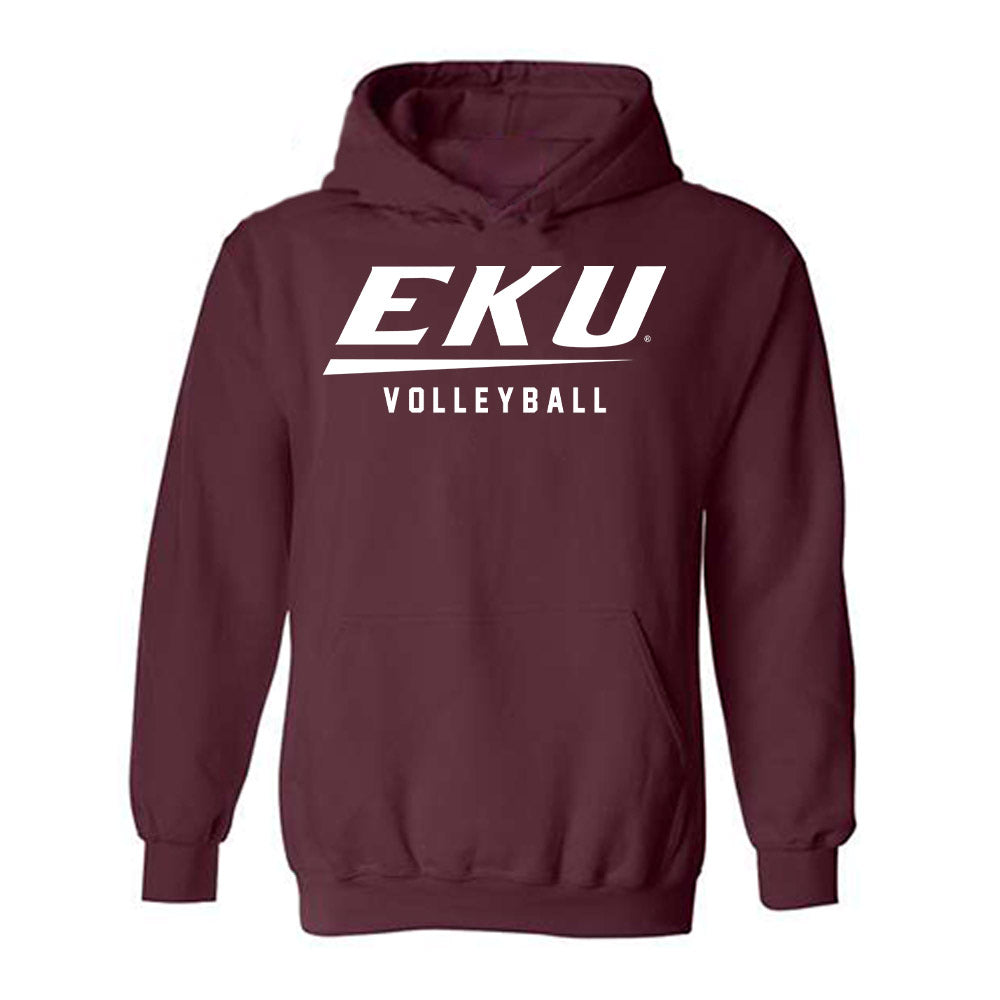 EKU - NCAA Women's Volleyball : Amanda Mack - Classic Shersey Hooded Sweatshirt-0