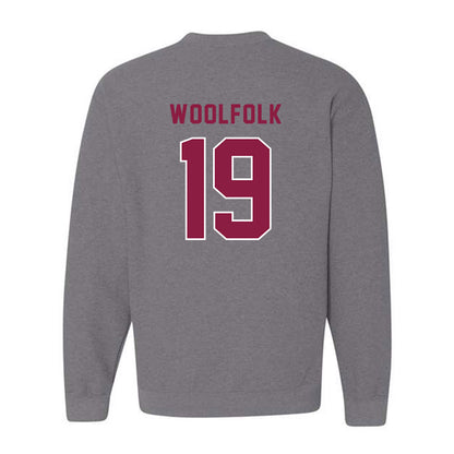 EKU - NCAA Football : Amontez Woolfolk - Classic Shersey Crewneck Sweatshirt-1