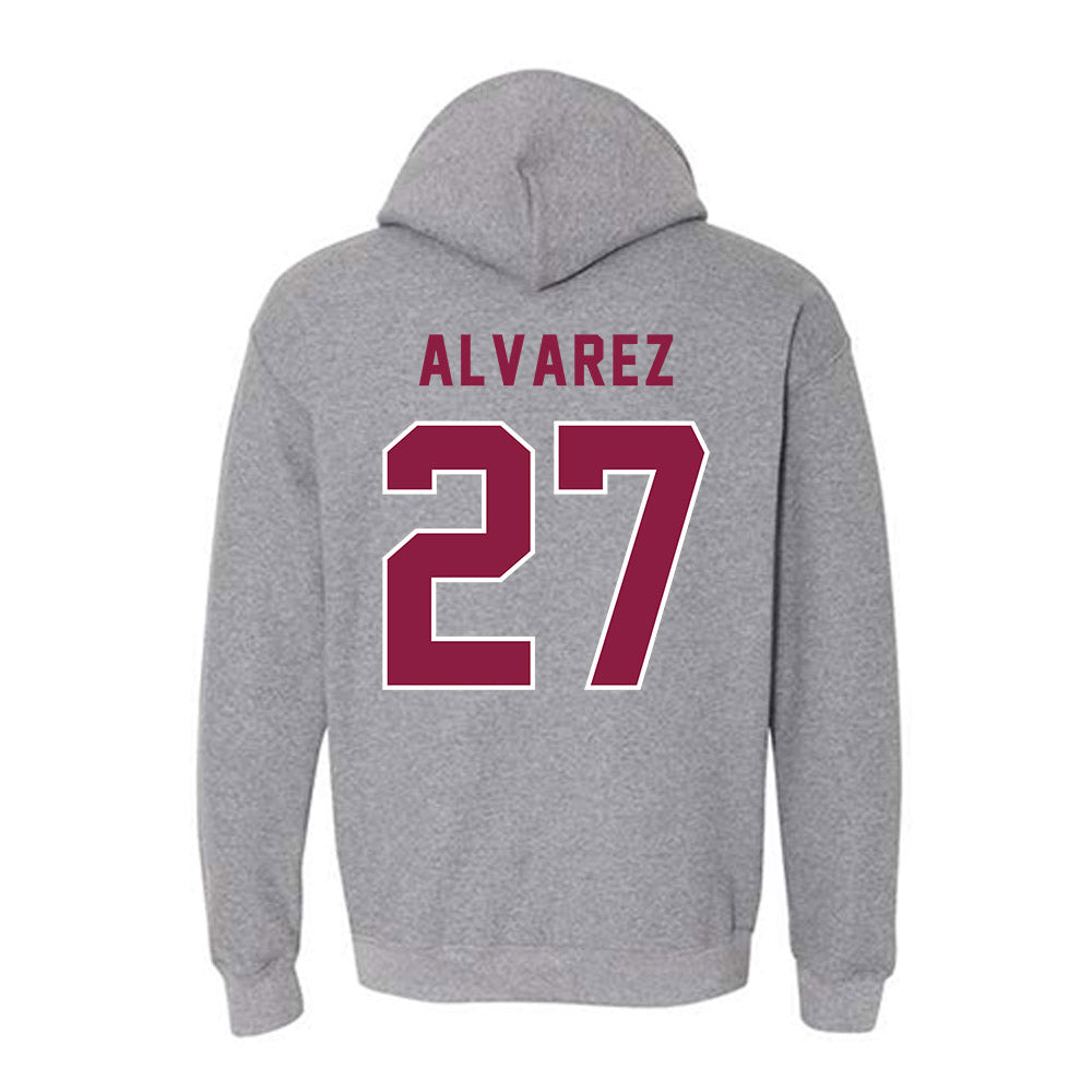 EKU - NCAA Baseball : David Alvarez - Classic Shersey Hooded Sweatshirt-1