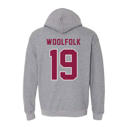 EKU - NCAA Football : Amontez Woolfolk - Classic Shersey Hooded Sweatshirt-1